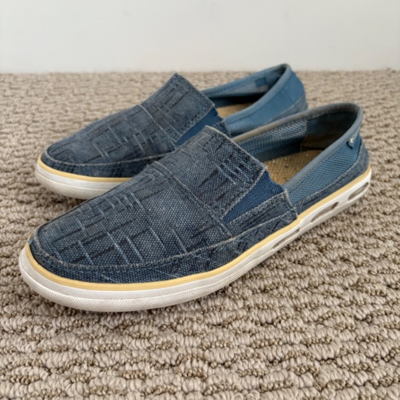 Columbia Womens Canvas Slip-On Shoe - Size 7 - Picture 1 of 7
